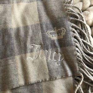 Authentic Juicy Couture wool scarf
